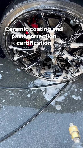 Ready to level up your detailing business? Clips of our 2 day paint correction and certification going on right now. We have training in NC and WA who’s at the next one? #ceramiccoating #ceramiccoatingcertification #paintcorrection #detailingbusiness | Detail Studio