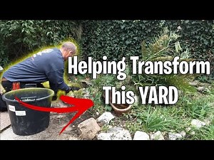 Helping A Elderly LADY Get Her YARD Back To Its Original STATE