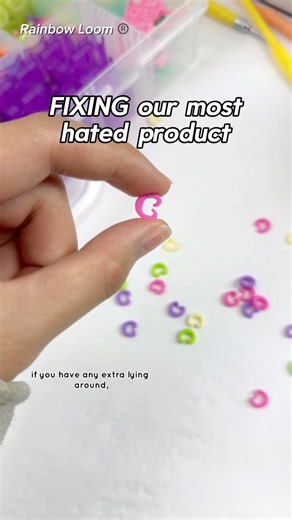 249K views · 2.5K reactions | So we heard you hate C-clips! Here’s an easy fix to make your C-clips more secure. You can also try out our new EZ-clips, which we think are the best clips out there  (Context: we saw a video with 1.6 million views & 12k comments where people are saying they hate c-clips 﫣) #rainbowloom #relatable #bracelets #diycrafts #braceletmaking #rlbracelet #nostalgia | Rainbow Loom | Facebook