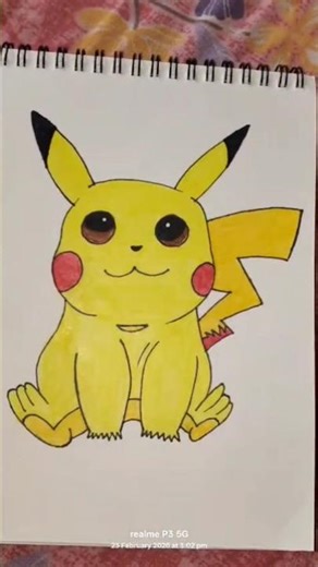 pekachu drawing
