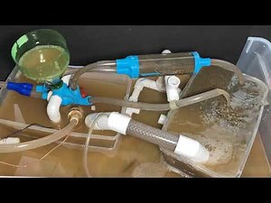 The Siphon Sluice - Testing the linear fluid bed trap ,soon to be a highly efficient fine gold trap