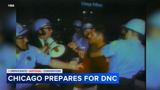 1968 Chicago DNC protest organizer, protester recall riots, but think 2024 will be different