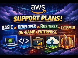 AWS Support Plans: Basic vs. Developer vs. Business vs. Enterprise On-Ramp/Enterprise