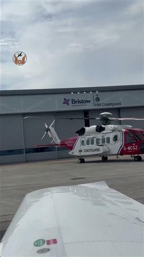 “G-MCGZ — Sikorsky S-92A of Bristow Helicopters at Caernarfon Airport