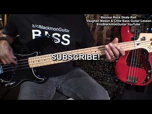 BOUNCE ROCK SKATE ROLL Bass Guitar Lesson Vaughan Mason & Crew‪@ericblackmonmusicbass9175‬