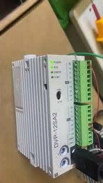 بديل مفتاح RUN STOP للـ PLC DVP 12SA2