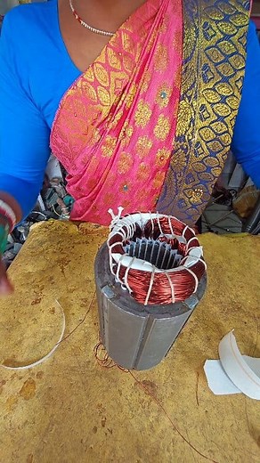 4.5M views · 55K reactions | CRI wil field samarsebal motor winding |खराब डेट बड़ा सबमर्सिबल को फिर से जिंदा किया | #samarsebal #motor #winding #viral #repairing #fecbookreels | Deepak Kumar Deepak Kumar | Facebook