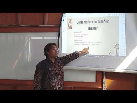 Presentasi mata kuliah pengantar linguistik umum materi " Morfem"