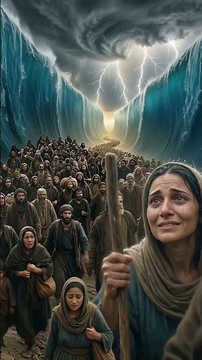 Moses Parting the Red Sea 🌊🔥 | The Greatest Miracle Ever Told | Bible Story