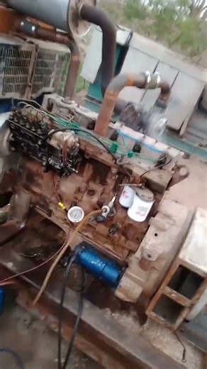 Cummins 6ct generator load testing