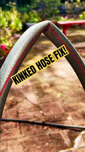 HOW TO FIX YOUR KINKED GARDEN HOSE! #shorts