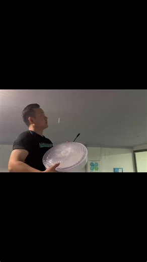 New solar ceiling lamp installation video