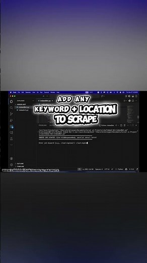 Indeed Job Scraper in Python that Pulls Posts in Seconds #python #codenewbies