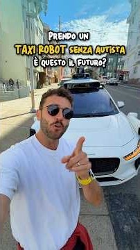 Ho preso un TAXI SENZA AUTISTA a San Francisco 🇺🇸