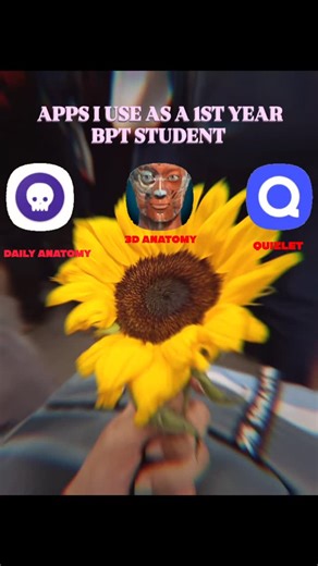 THE QUAD LIFE on Instagram: "Learning the basics can be fun! I'm using these awesome apps to make studying more engaging: 1) 3D Anatomy - clears doubts and shows live anatomy structures 2) Daily Anatomy - quick revision through MCQs 3) Quizlet - turn notes into flashcards in seconds! #notsponsored #BPTstudent #bpt #viralreels #viral"