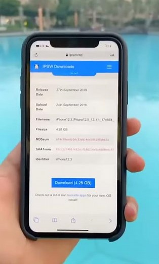 طريقة تحميل اي ملف من متصفح سفاري بالاصدار ios13 - شرح سعد الضاوي