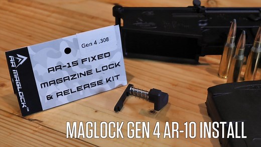 How to Install a Gen 4 MAGLOCK on an AR-10 Rifle