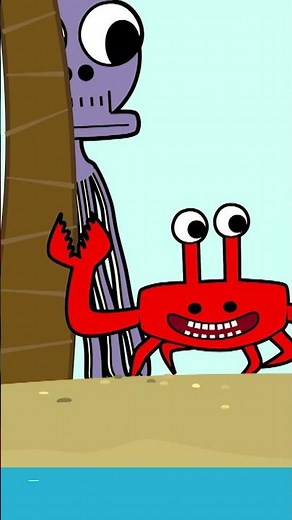 There is no time for a nap ❌ 🥱 🏝️ #Clawlolo #Cartoonito #shorts