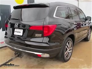 Trailer Wiring Harness Installation - 2016 Honda Pilot