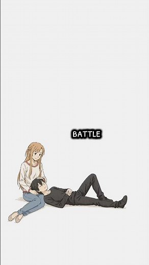 Kirito Didn’t Dream of Battle—He Dreamed of Asuna | Sword Art Online #anime #animeedit