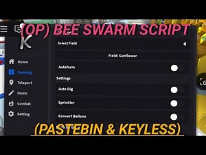 (NEW) Bee Swarm Simulator Script | AUTO FARM, AUTO COLLECT, AUTO KILL & More! KEYLESS + PASTEBIN