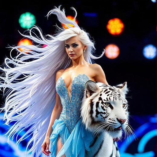 She used to iron velvet... now she wears it like a crown. A fair-skinned plus-size queen walks onto the AGT stage, wrapped in royal velvet and glowing confidence. From behind the curtain to front and center — this transformation is the moment. ✨ 👑 Modesty. Elegance. Power. This is what a Velvet Glow-Up looks like. #AGT #VelvetQueen #CurtainGlowUp #PlusSizeRoyalty #ModestMakeover #StageElegance #2025GlowUp | Amaso Fusion AI