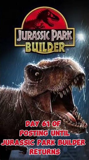 Will Jurassic Park Builder ever come back? Day 61 #jurassicparkbuilder #nostalgia #gaming