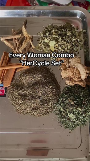 Every woman combo “Her Cycle set” Curated to gently restore your hormone balance, regulate period to normal cycle and help ttc Balance hormones Regulate period Herbal tea for period Herbal tea for hormonal imbalance