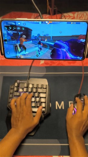 How to play free fire with keyboard mouse in mobile | ⌨️ 🖱📱 full setup without app no activation