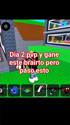 Dia 2 pvp y gane este brairto pero paso esto