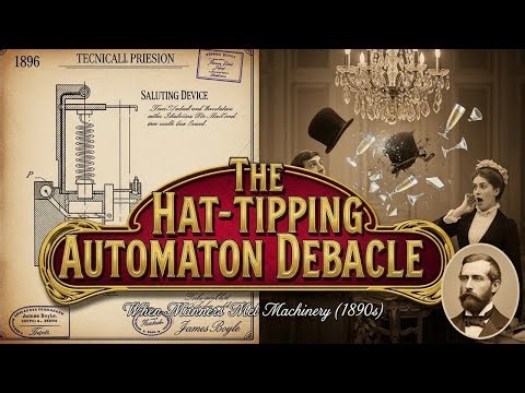 Hat-Tipping Automaton 1896: Victorian Invention Disaster Exposed