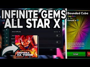 All Star Tower Defense X SCRIPT *No Key* - DUPE, AUTOFARM, INF GEMS! (Mobile & PC) 2025