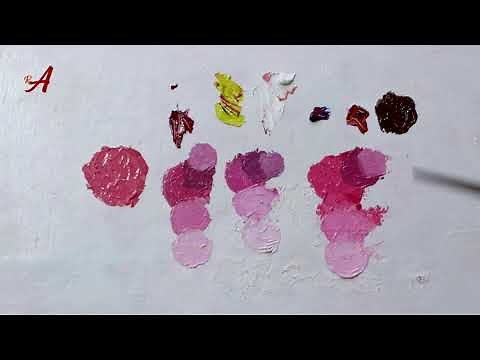 CÓMO HACER EL COLOR ROSA 🌷 Rosa Claro, Palo de Rosa, Rosa Coral