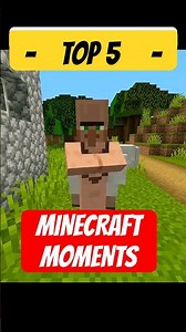 Top 5 funniest minecraft moments 😂🔥 #minecraft #funny #top5