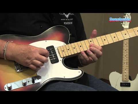 Fender Custom Shop P-90 Top Bound Telecaster Electric Guitar Demo - Sweetwater Sound