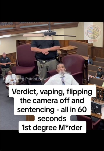 Hattiesburg Patriot News Media was inside the courtroom as the verdict was handed down for Juan Cole, who was charged with first-degree m*rder. Following the verdict, tensions inside the courtroom escalated. Authorities escorted Cole from the courtroom after an emotional reaction that included vaping and turning toward the camera before flipping it off The case has drawn major attention throughout the community, and yesterday’s verdict marks a significant development in the courtroom proceedings