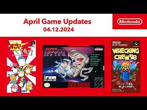 Super NES – April 2024 Game Updates – Nintendo Switch Online