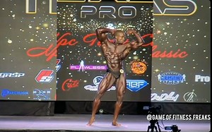 Robert Timms 2021 Texas Pro Posing Routine造型展示