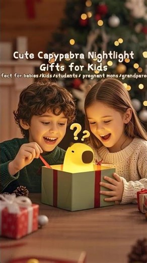 Cute Squishy LED Night Light Review and Demo