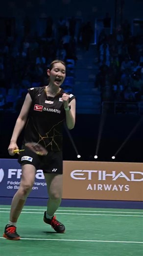 All smiles 😄✌️ as Yuki Fukushima/Mayu Matsumoto 🇯🇵 win the YONEX French Open 2025 women’s doubles title. 🏆 #welivebadminton #badminton | Badminton Europe