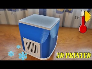 Mini Desktop Air Cooler - 3D Printed
