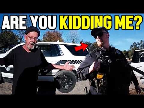 Arrested for Maintaining His Own Front Yard!
