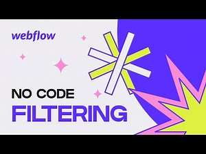 Native Webflow Filtering (No Code)