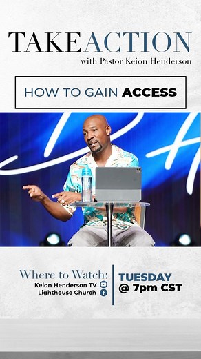 19K views · 682 reactions | Tonight, family I’m so excited to be teaching from one of my favorite passages of Scripture. We will be talking on the subject: How To Gain Access. Join us tonight at 7 PM CST on Keion Henderson TV YouTube channel. | Keion Henderson | Facebook