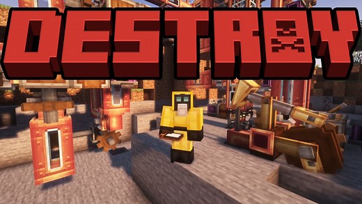 【机械动力附属】DESTROY 坍毁化合 一款非常化学而且有用的模组