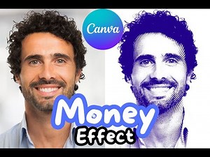 How to Create an Engraved Money Effect in Canva | Step-by-Step Tutorial