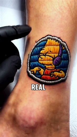 Insane 3D Embroidery Art.🎨