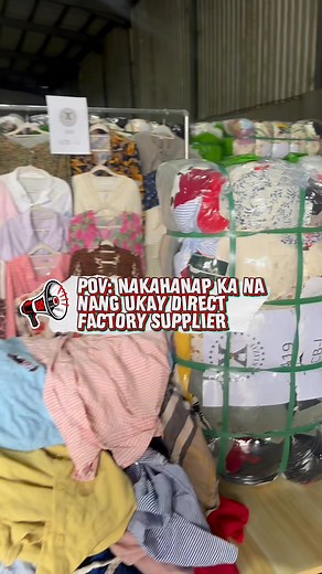 XCODE BALE Direct Factory Ukay Supplier We provide high-quality thrift items straight from the Factory! Open for small and bulk orders — grab yours now before it’s gone! 💨 Feel free to message us for more details. 📦 Ships nationwide 🚚 Ships nationwide via Lalamove or other couriers 🎥 TikTok: @xcode.ukaylaguna | XCode Ukay Supplier PH