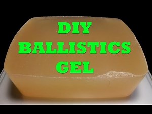 DIY Ballistics Gel - The Easiest Method