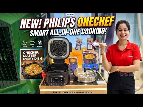 Philips OneChef launched as a smart all-in-one cooking appliance with 33 cooking functions NX5300/00